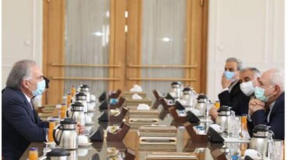 دیدار ظریف با نماینده سازمان ملل در افغانستان