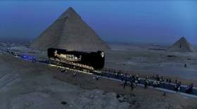 انتقال قایق تاریخی فرعون به موزه عظیم مصر
