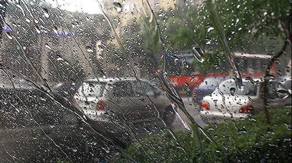 رگبار باران در راه استان تهران