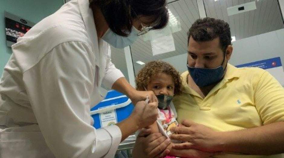 آغاز واکسیناسیون کودکان بالای ۲ سال در کوبا