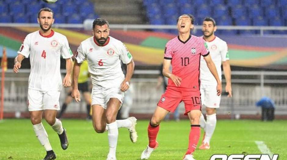 برد دشوار کره برابر لبنان