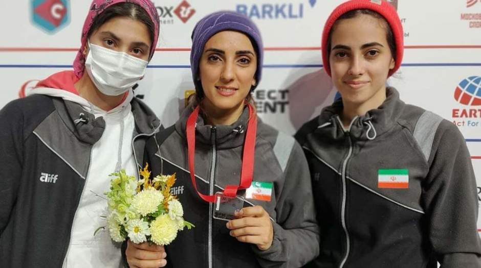 افتخار آفرینی سنگ‌نورد زن ایرانی در روسیه