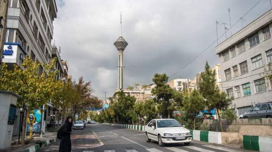 کاهش دمای هوای تهران