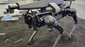 سگ رباتیک مجهز به سلاحی کشنده میشود!