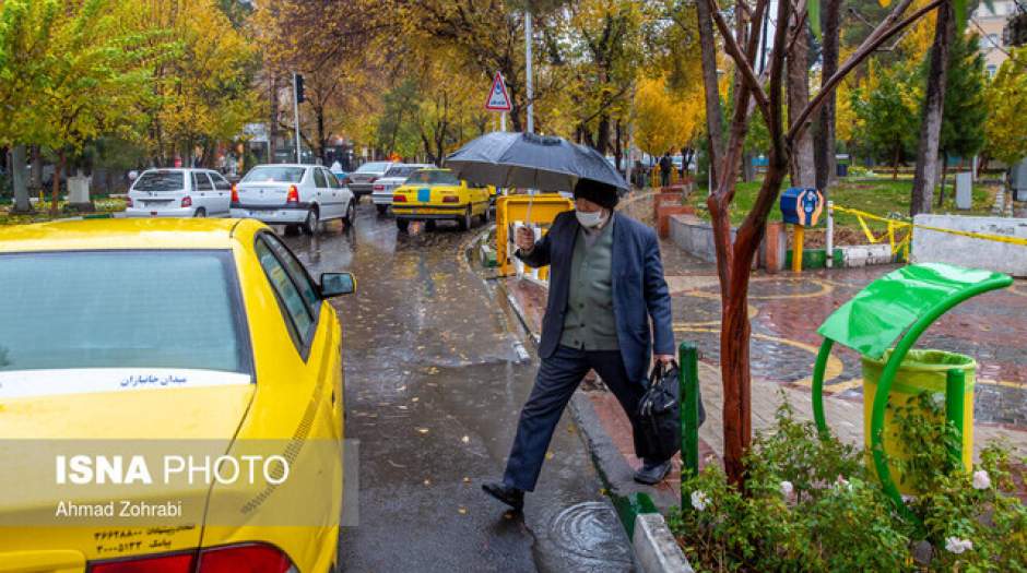 کاهش دما تا ۷ درجه در بخش‌هایی از کشور