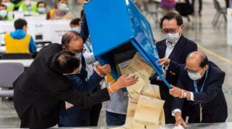 انتخاب رئیس اجرایی دولت هنگ کنگ