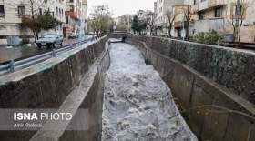 نجات پاکبان شهرداری خرم‌آباد از کانال آب