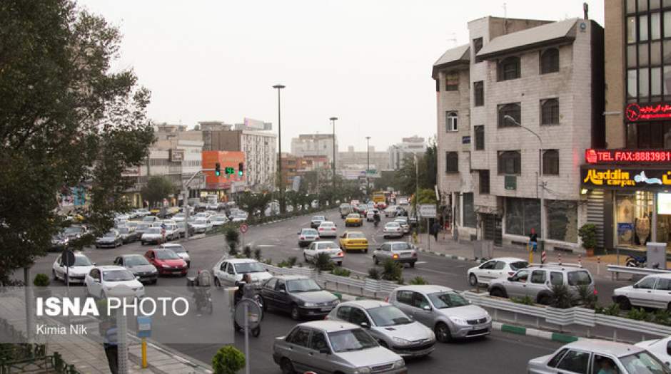 کاهش موقتی آلاینده‌ها در هوای تهران