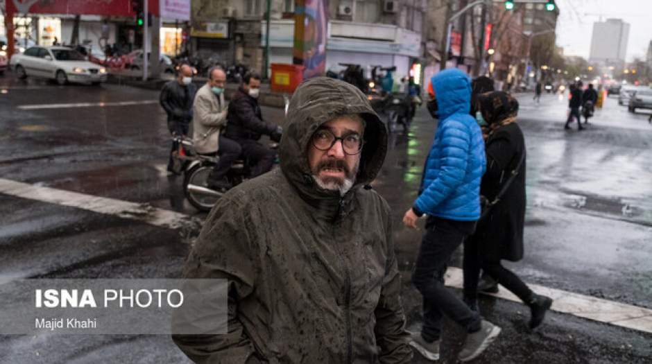 پیش‌بینی بارش پراکنده برف و باران در تهران