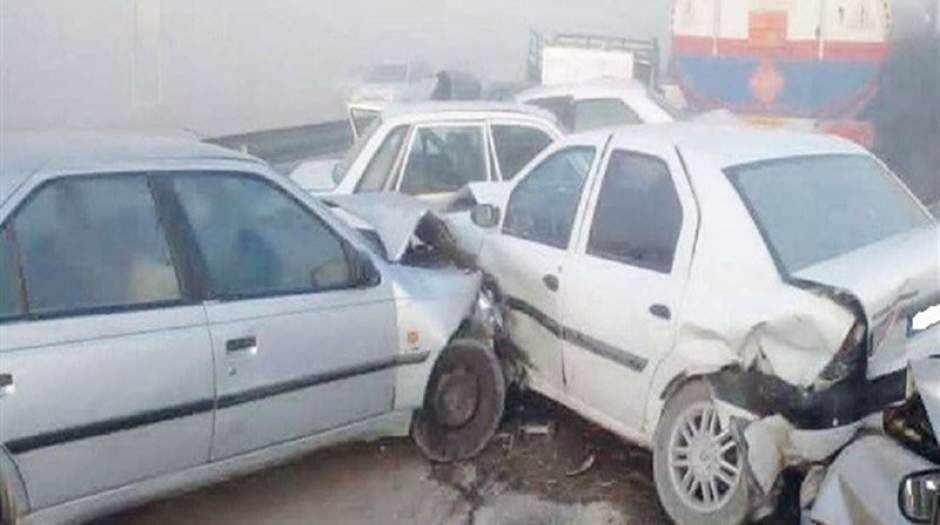 گزارش خودروسازان از تصادف زنجیره ای بهبهان