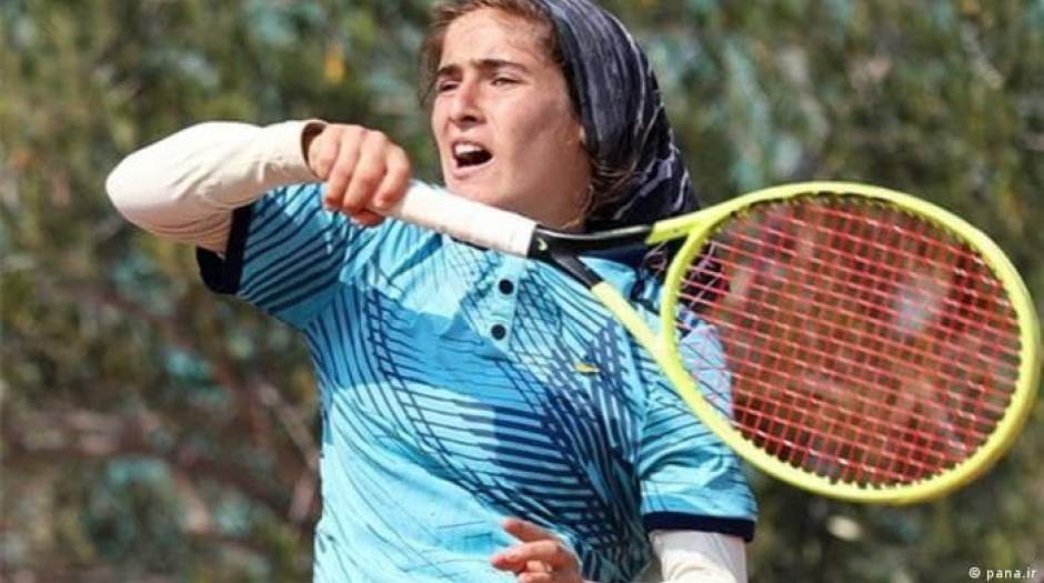 حذف دختر تنیس باز ایران از مسابقات گرنداسلم