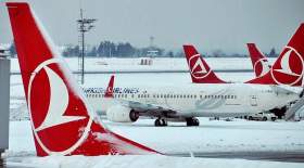 توقف پروازهای فرودگاه استانبول به دلیل برف