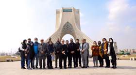 تهرانگردان از برج آزادی بازدید کردند
