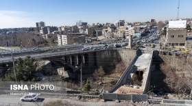 پل تاریخی «خاتون» رها شده در سرما