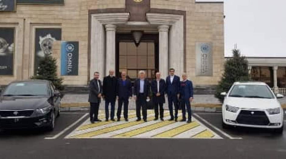 قرارداد توزیع محصولات ایران خودرو در ارمنستان