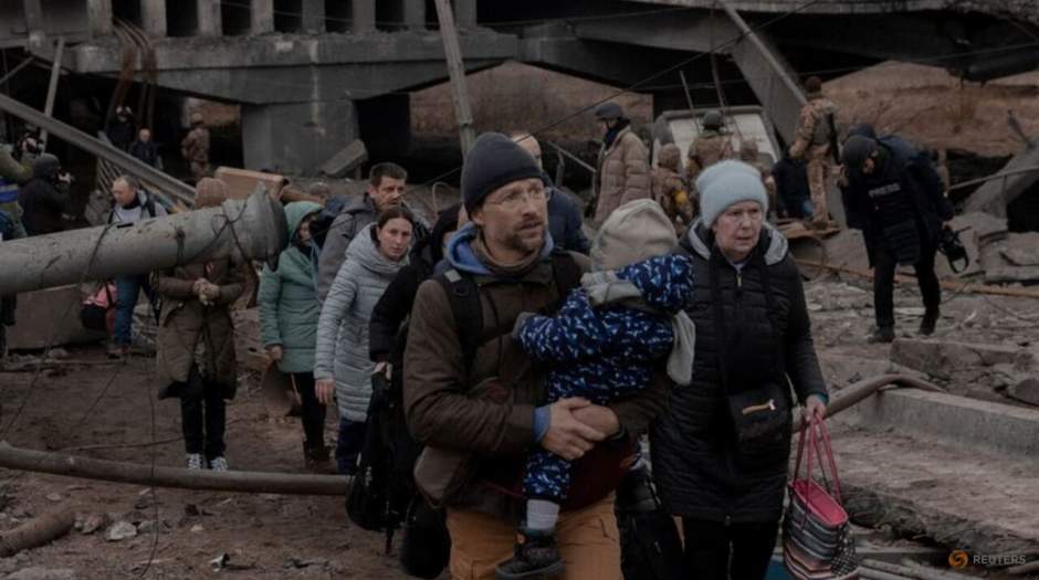 آمار آوارگان اوکراینی در مرز ۱.۵ میلیون نفر
