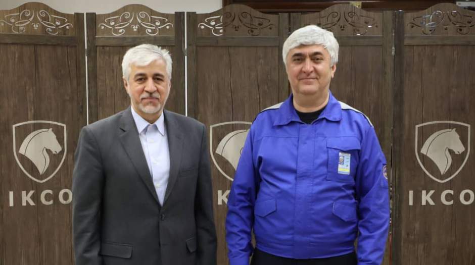دیدار وزیر ورزش و جوانان با مدیرعامل گروه صنعتی ایران خودرو
