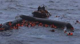 واژگونی قایق مهاجران در سواحل لیبی