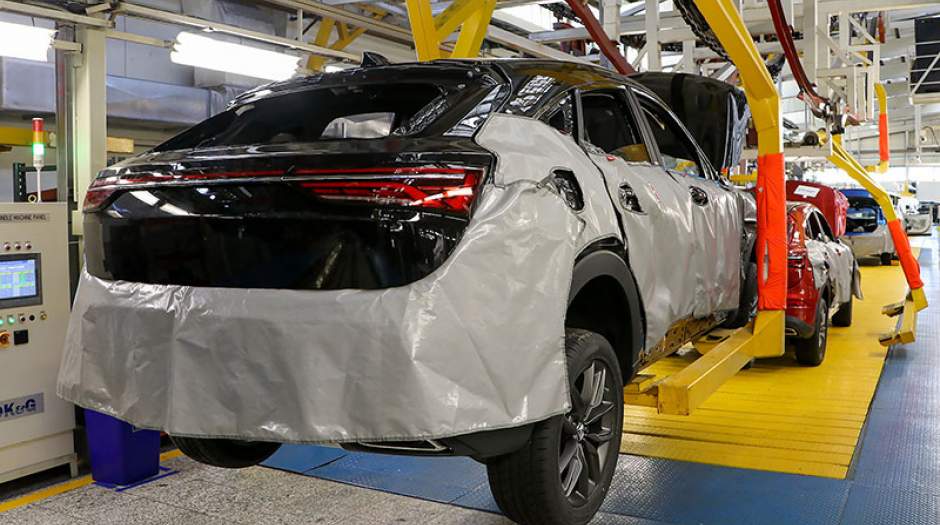 راه‌اندازی خط تولید SUV بدنه برای اولین بار در کشور