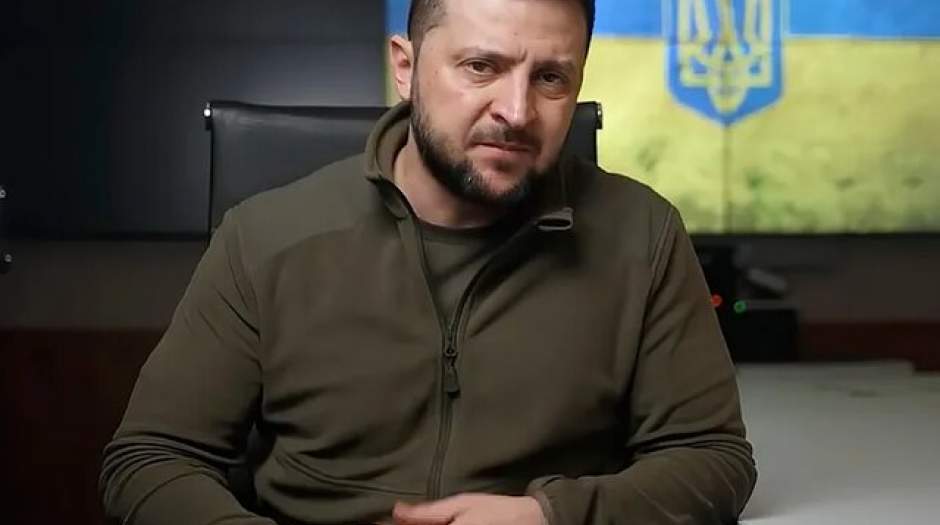 زلنسکی نامزد دریافت نشان کِنِدی