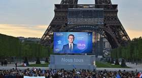 آشوب در پاریس در پی اعلام نتایج انتخابات