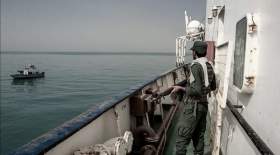 توقیف کشتی سوخت قاچاق در خلیج‌فارس