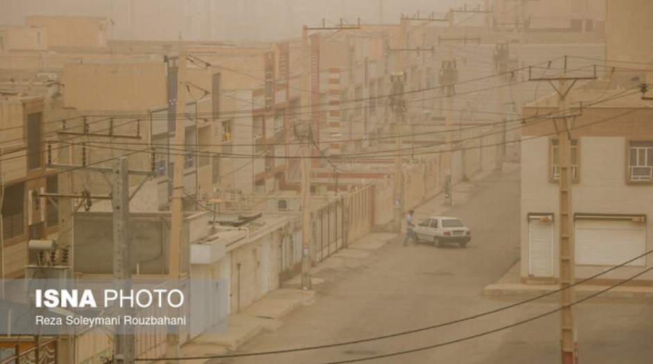 ۱۲ شهر خوزستان، درگیر گرد و غبار