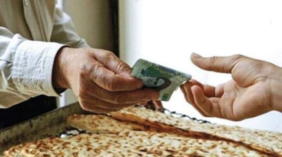 قیمت نان در تهران دانه‌ای ۱۰ هزار تومان