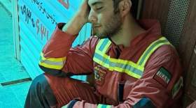 جوان‌ترین آتش‌نشان حادثه متروپل آبادان