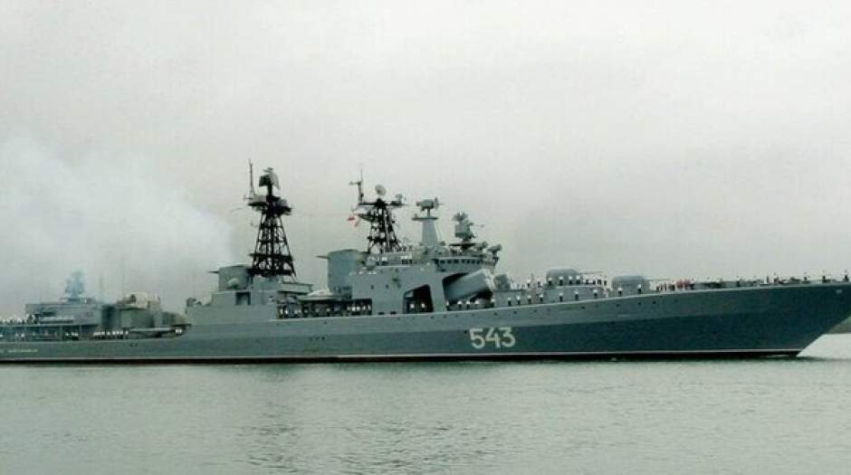 روسیه در اقیانوس آرام با ۴۰ کشتی رزمایش برگزار کرد