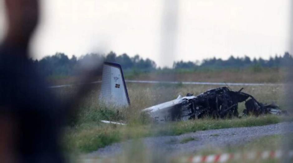 یک فروند هواپیمای حامل مواد هسته‌ای در آمریکا سقوط کرد
