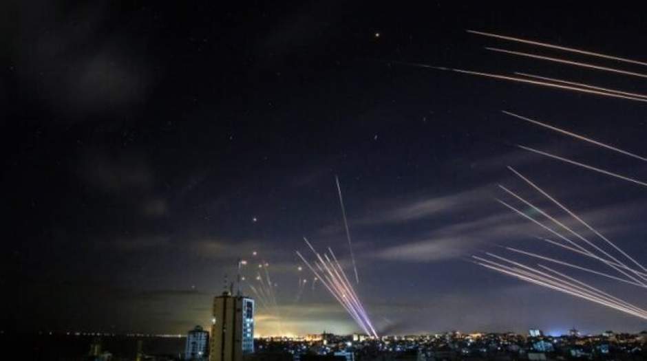 حمله موشکی از غزه به اراضی اشغالی