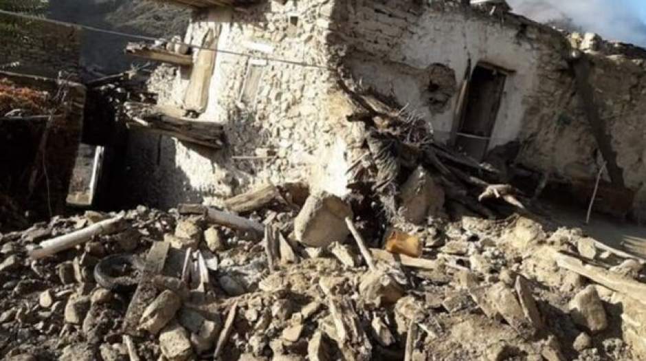 زمین‌لرزه شدید در افغانستان