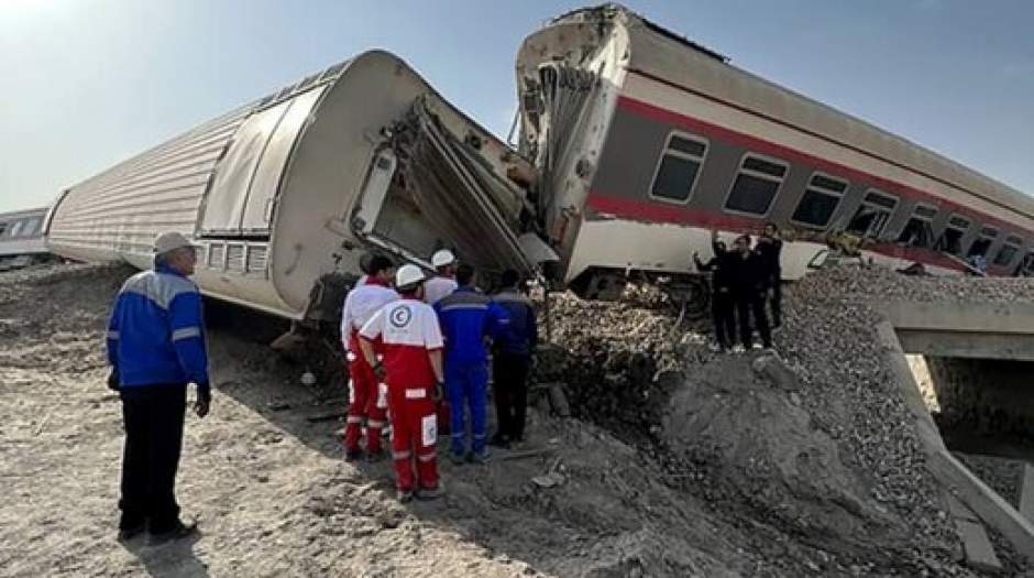 اعلام ۵ عامل حادثه مرگبار قطار مشهد-یزد