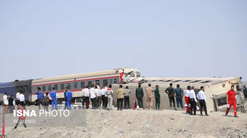 همه عوامل حادثه ریلی مشهد-یزد/راه‌آهن مقصر بودند