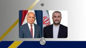 گفت‌وگوی تلفنی امیرعبداللهیان و وزیر خارجه عراق