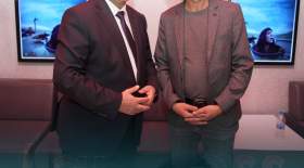 استقبال معاون پارلمان اقلیم کردستان از «بی سرزمین» تورج اصلانی در اربیل 