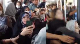 زنی که در اتوبوس به دختر محجبه توهین کرد، با مسیح علی نژاد مرتبط است