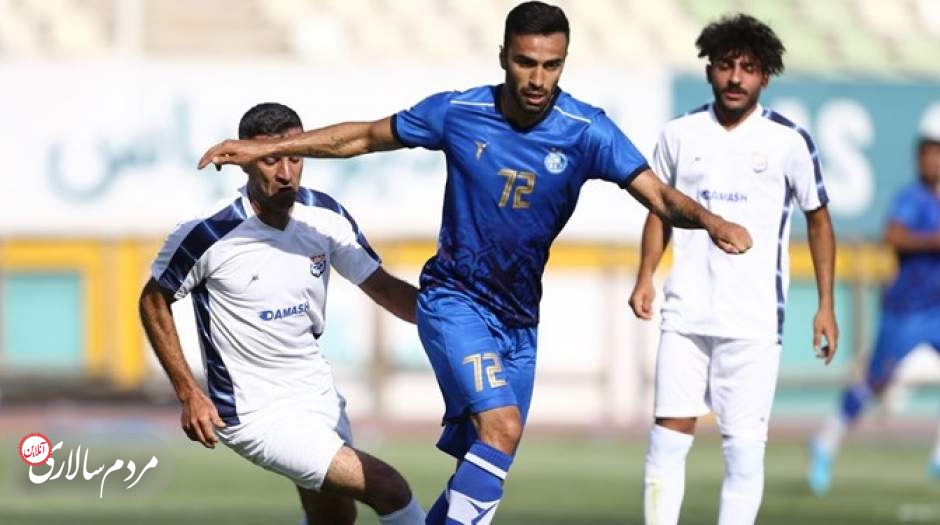 پیروزی 3-0 استقلال مقابل داماش تهران در بازی دوستانه