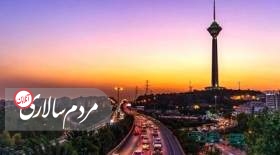 خاموشی برج میلاد در شامگاه شام غریبان شهدای کربلا