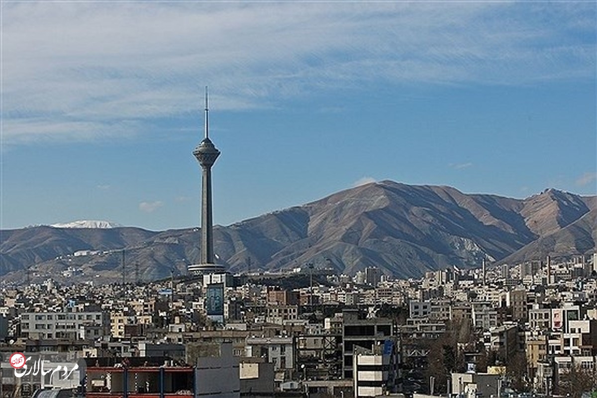 کیفیت هوای تهران در آستانه آلودگی