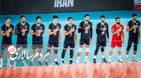 مصر مغلوب مردان والیبال ایران شد