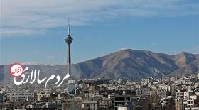 کاهش کیفیت هوا در برخی مناطق تهران