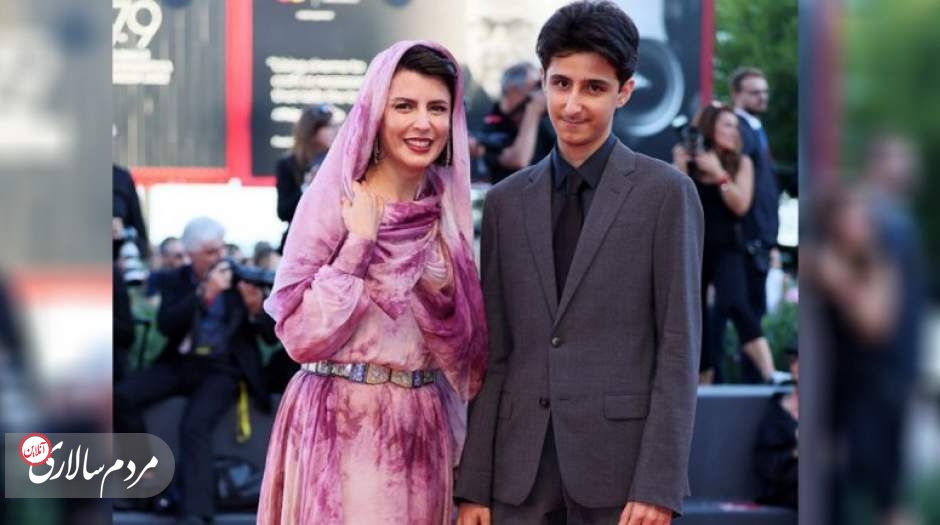 تصاویری جالب از لیلا حاتمی و پسرش روی فرش قرمز اختتامیه جشنواره ونیز