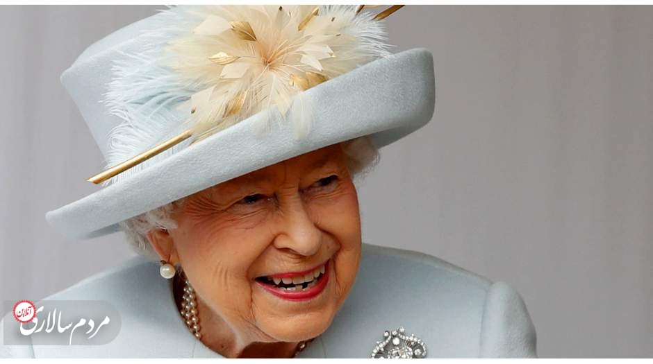 یک مهمان ویژه در مراسم خاکسپاری ملکه انگلیس
