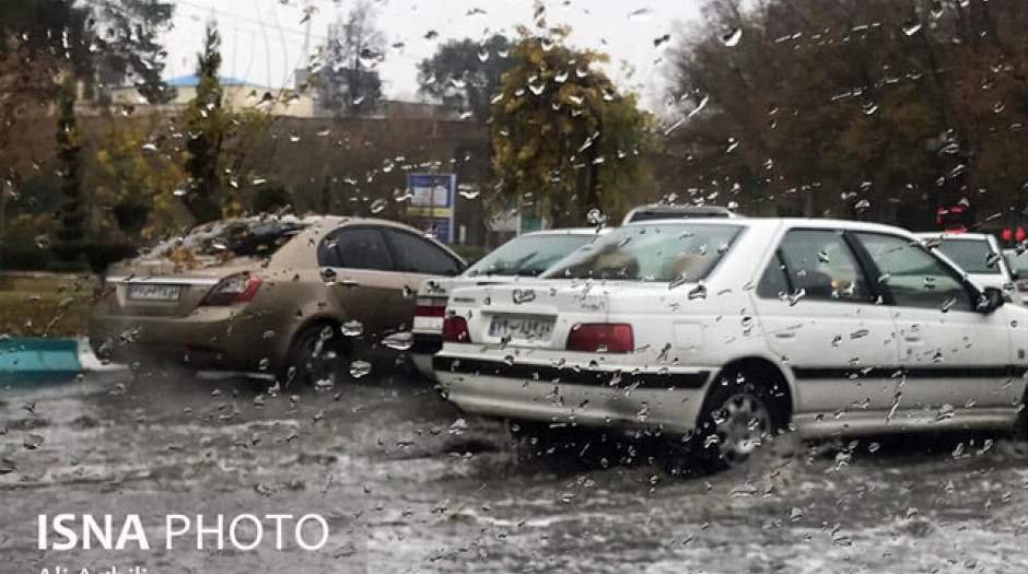 بارش باران در نقاط مختلف کشور