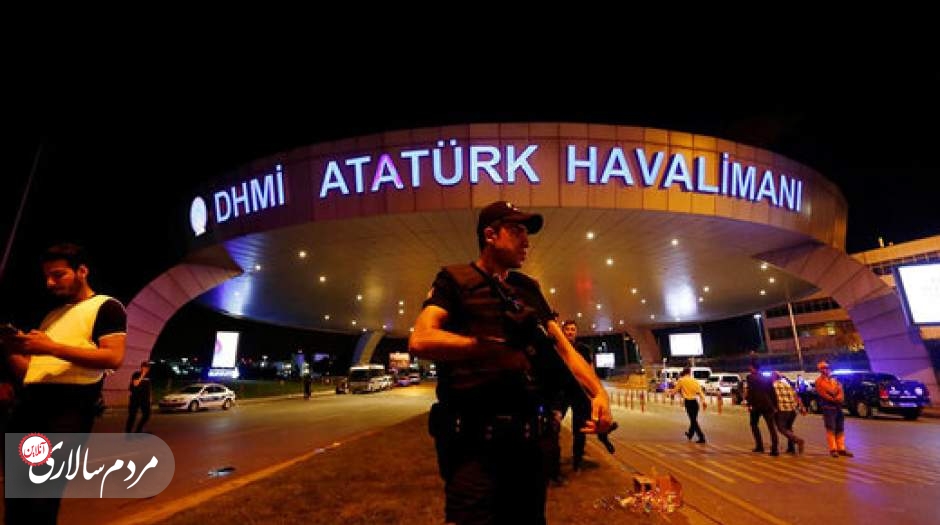 لحظه پراسترس دستگیری یک تروریست در فرودگاه