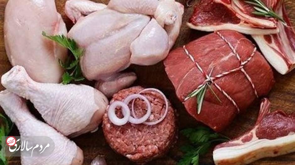 قیمت گوشت قرمز و انواع مرغ در ۲ مهر ۱۴۰۱