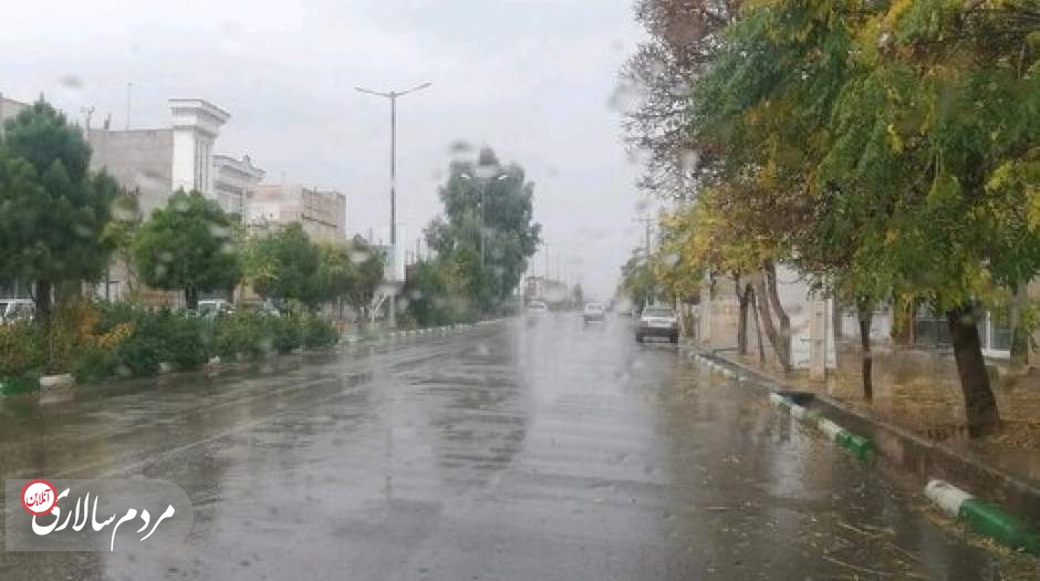 بارش باران در این ۹ استان