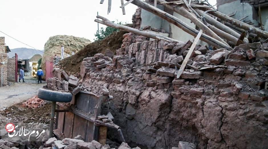 تخریب کامل ۱۱۲ واحد مسکونی در اثر زلزله خوی